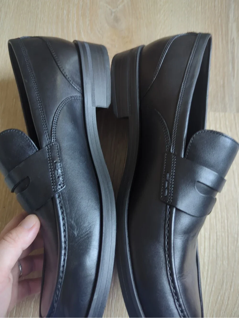 Cole Haan Newark Grand Penny Loafer Men's Slip On Black Size 10